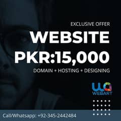 Complete Website Designing PKR:15000 0