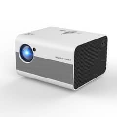 BIGASUO 1080P movie projector with 100"inch screen included.