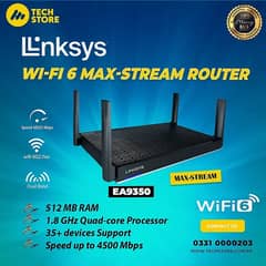 Wifi 6 Router/Linksys EA9350/ AX4500 MU-MIMO/ Dual-Band/ WiFi Router