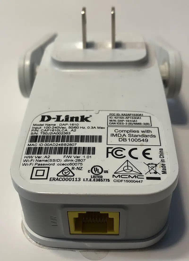 D-Link/WiFi/Dual Band/ expander DAP-1610AC1200 (Branded Used) 2