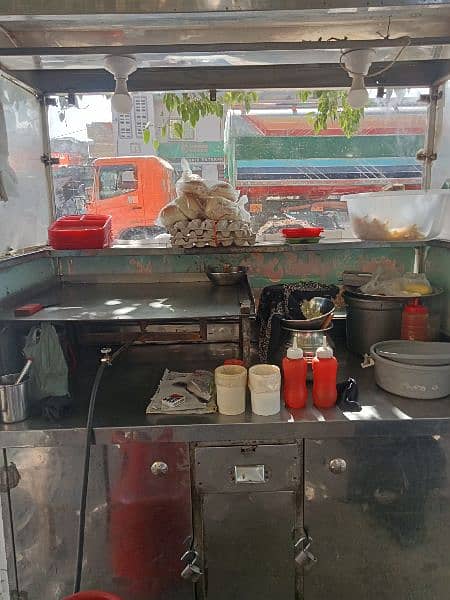burger counter with complete saman 3