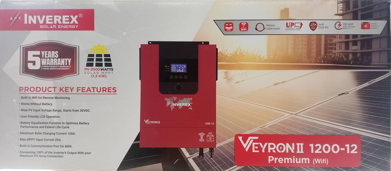 Inverex Veyron II 1200W-12V – Solar Inverters 2