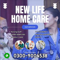 Home Nursing care/Patient Care/Attendant/Physiotherapy/injection servi