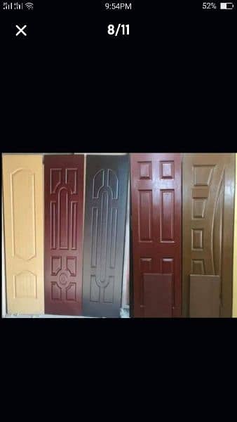 Fiber doors |Wood doors| PVc Doors|Panal Doors|Furniture| Water proof 1