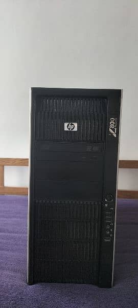 hp z800 gaming, developing, rendering workstation  32gb ram 1