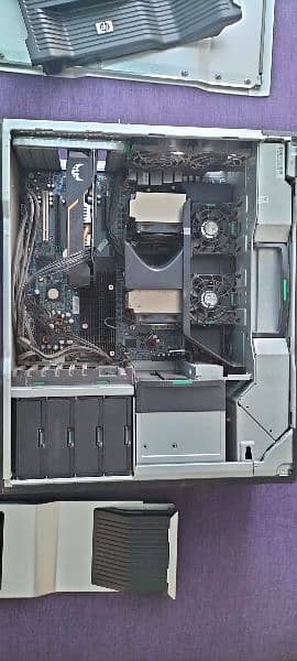 hp z800 gaming, developing, rendering workstation  32gb ram 2