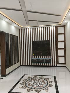 Al Raheem town Rafi qamar road New brand luxury 5 marly double story house for sale