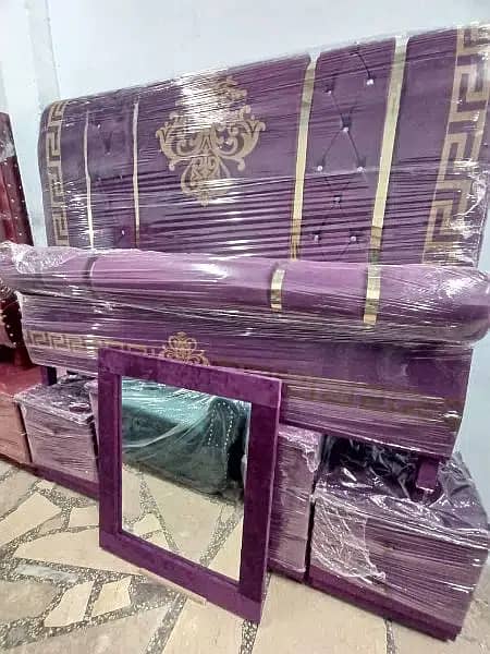 bed set/king size bed/double bed/wooden bed/furniture bed 18
