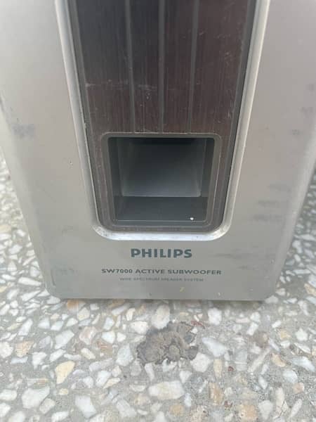 Phillips 75W & 50W active Subwoofers 1