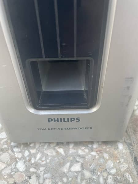 Phillips 75W & 50W active Subwoofers 2