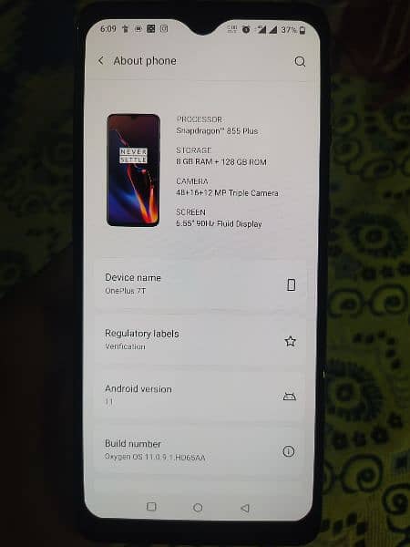 OnePlus 7t 8/128GB Urgent Sale 3