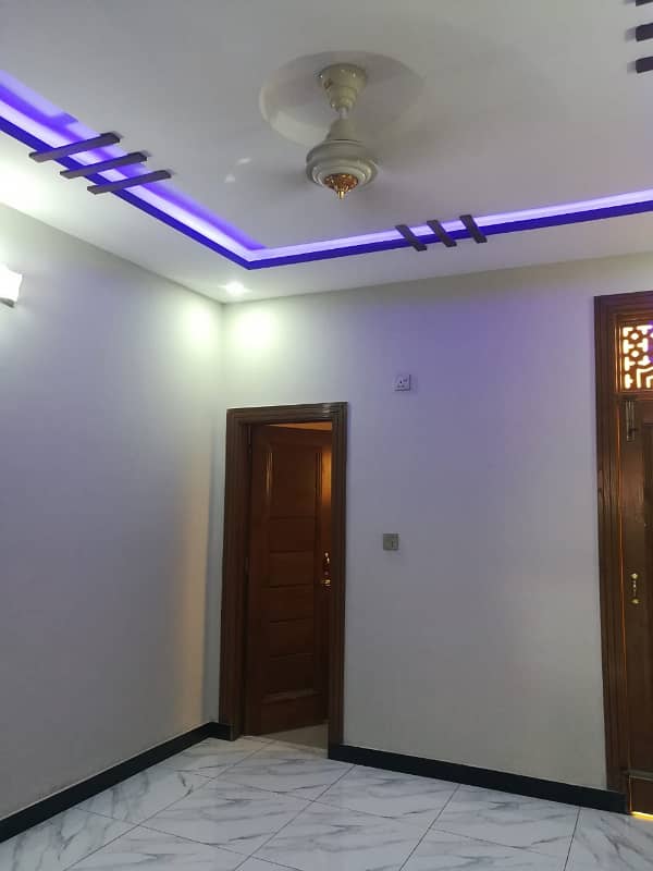 5 Marla Like a Brand New Ground Lower Portion Available for Rent on Prime Location of Airport Housing Society Near Gulzare quid and Express Highway 10