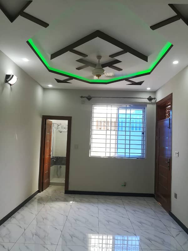 5 Marla Like a Brand New Ground Lower Portion Available for Rent on Prime Location of Airport Housing Society Near Gulzare quid and Express Highway 13