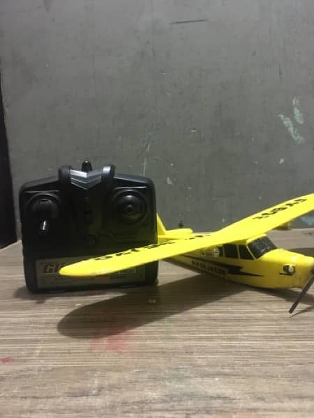 Rc plane rechargable piper j3 cub in yellow colour for sale 2