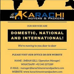 Karachi Movers and Packers Home Shifting
