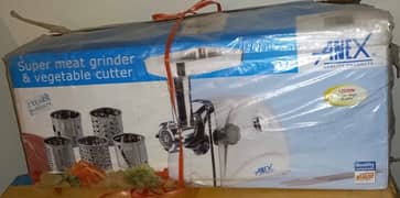 ANEX super meat grinder and vegetable cutter