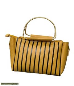 Mustard Color Women's Handbag 0