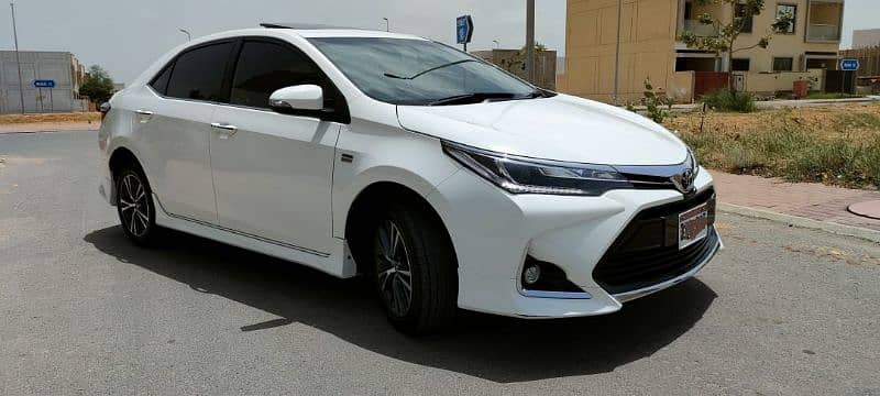 Toyota Corolla Altis Grande 2022 white 13