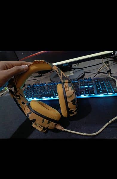 K1B pro Gaming headphone with base audio 1