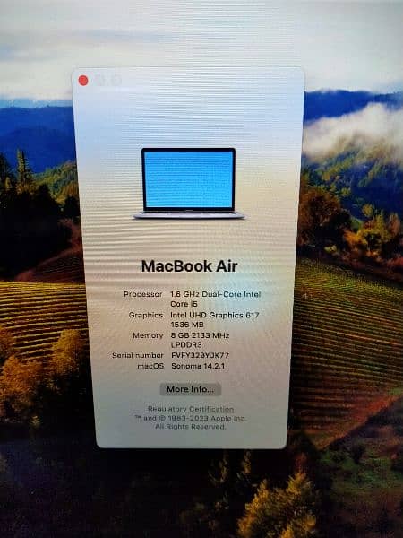 Apple MacBook Air 8+128 SSD Flash Touch I'd Original Imported Machine 4