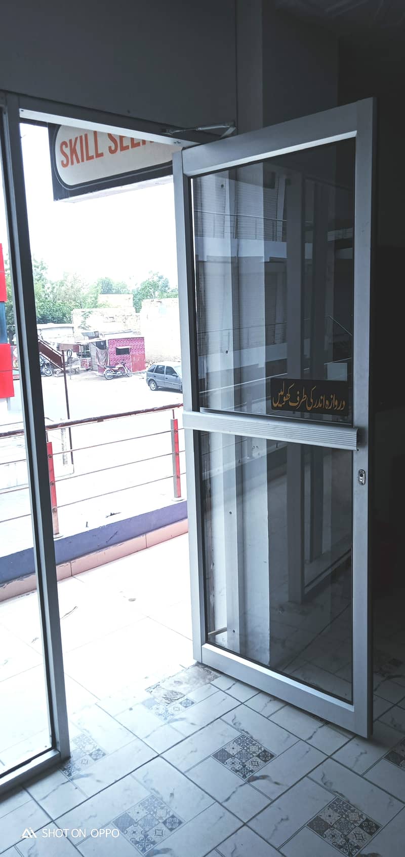 Office and Shop Aluminium Glass door - Good Condition - Urgent Sell 3