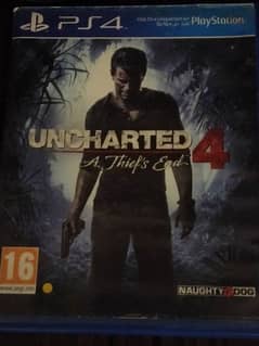 Uncharted 4 a theifs end and the last of us original Ps4 games