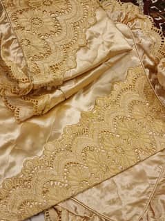 bridal silk bedcover 0