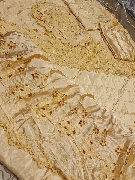 bridal silk bedcover 3
