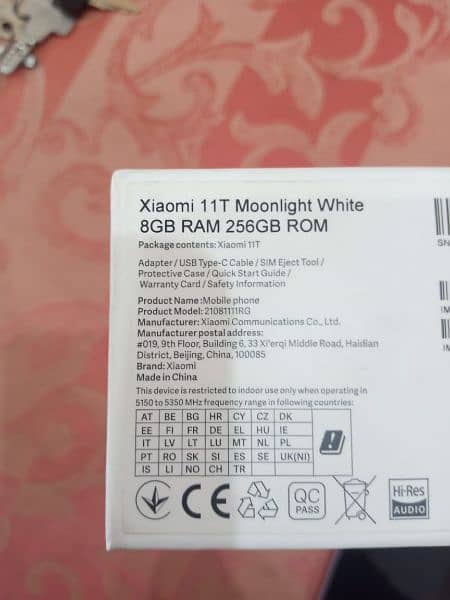 Xiaomi mi 11T 8Gb 256GB Official PTA Approved 3