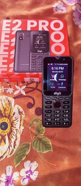 4G Digit E Pro Max Keypad Touch Mobile Full Warranty 2