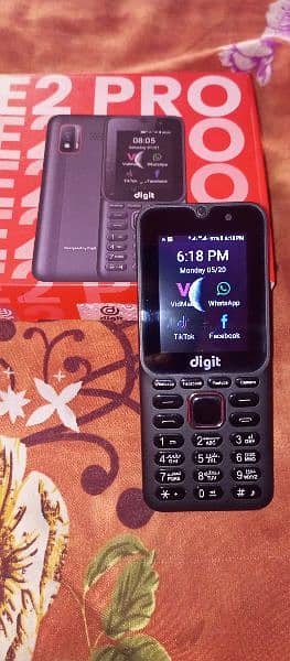 4G Digit E Pro Max Keypad Touch Mobile Full Warranty 4