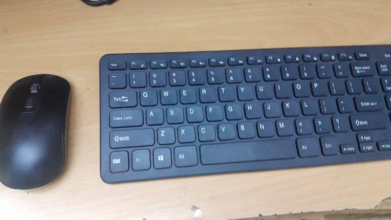 Wireless keyboard with mouse 1