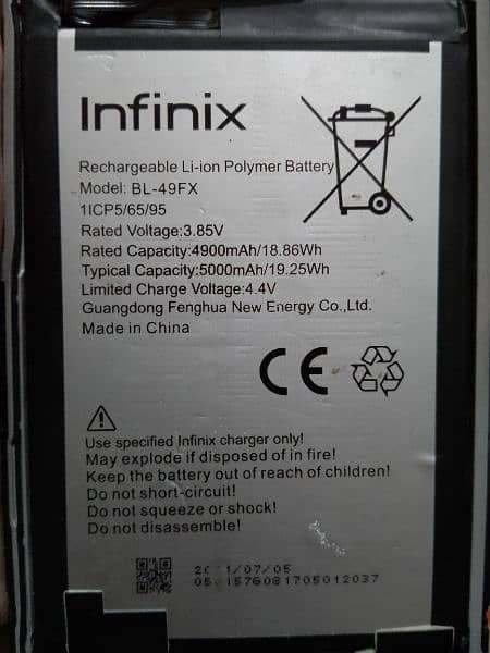 Infinix smart 6 jeniune panel or other parts 1