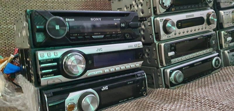 Collection of Pioneer jvc and  Carrozzeria Unique player  full option 6