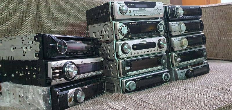 Collection of Pioneer jvc and  Carrozzeria Unique player  full option 9