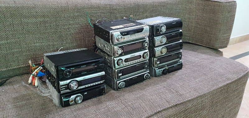 Collection of Pioneer jvc and  Carrozzeria Unique player  full option 10