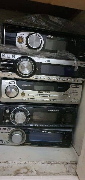 Collection of Pioneer jvc and  Carrozzeria Unique player  full option 11