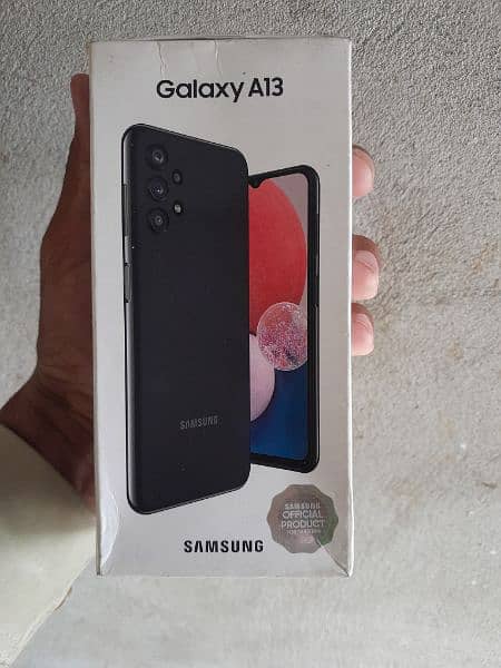 Samsung A13 pta approved all ok new conditions with box original cable 15