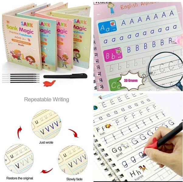 Sank Magic Book, Writing practice book, Kids Writing practice books 0