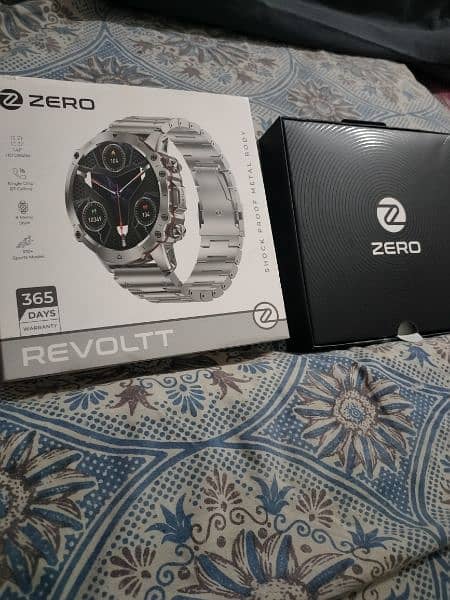Zero lifestyle Revoltt smart watch full (stainless steel) 3
