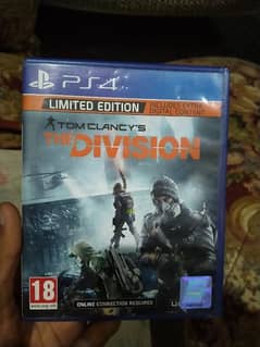 TOM CLANSY THE DIVISION LIMITED EDITION FOR PS4