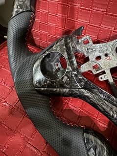 Forged Carbon Fibre Steering wheel 0