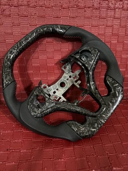 Forged Carbon Fibre Steering wheel 2