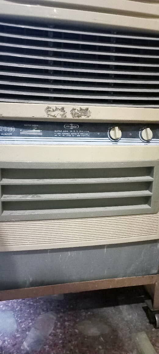 Super Asia Model 4000 Air Cooler with SS Stand for sale 4