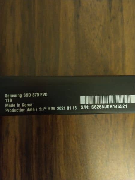 Samsung 870 EVO 1TB SSD SATA 2.5" - MZ-77E1T0 2