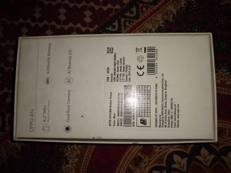 Oppo A5s 2gb 32gb with Box 2