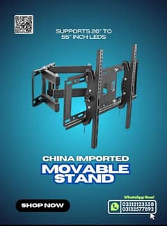 imported  movable  hydrolic led stand double support 0321-2123558