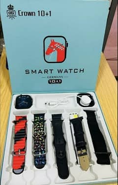 10 In 1 straps Smart Watch CASH ON DELIVERY AVAILABLE