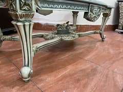 NMs wooden center table worth more than 1.5 lac