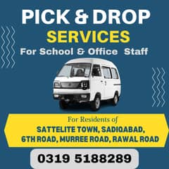 Pick and drop sevices for isb/rwp residents